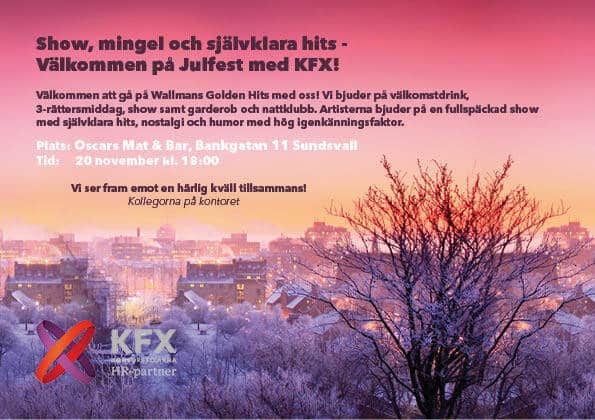 KFX julfest!